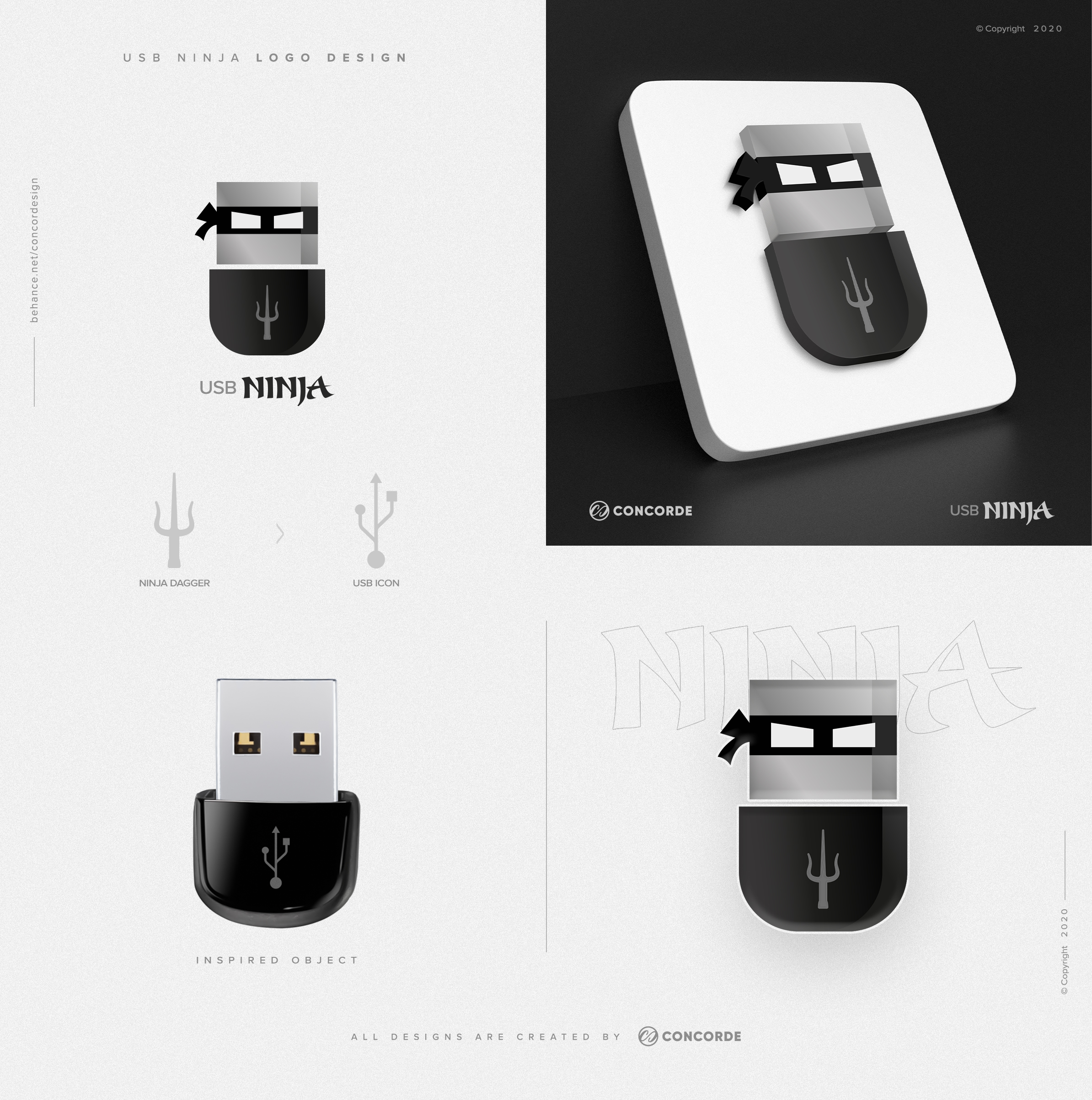USB NINJA LOGO