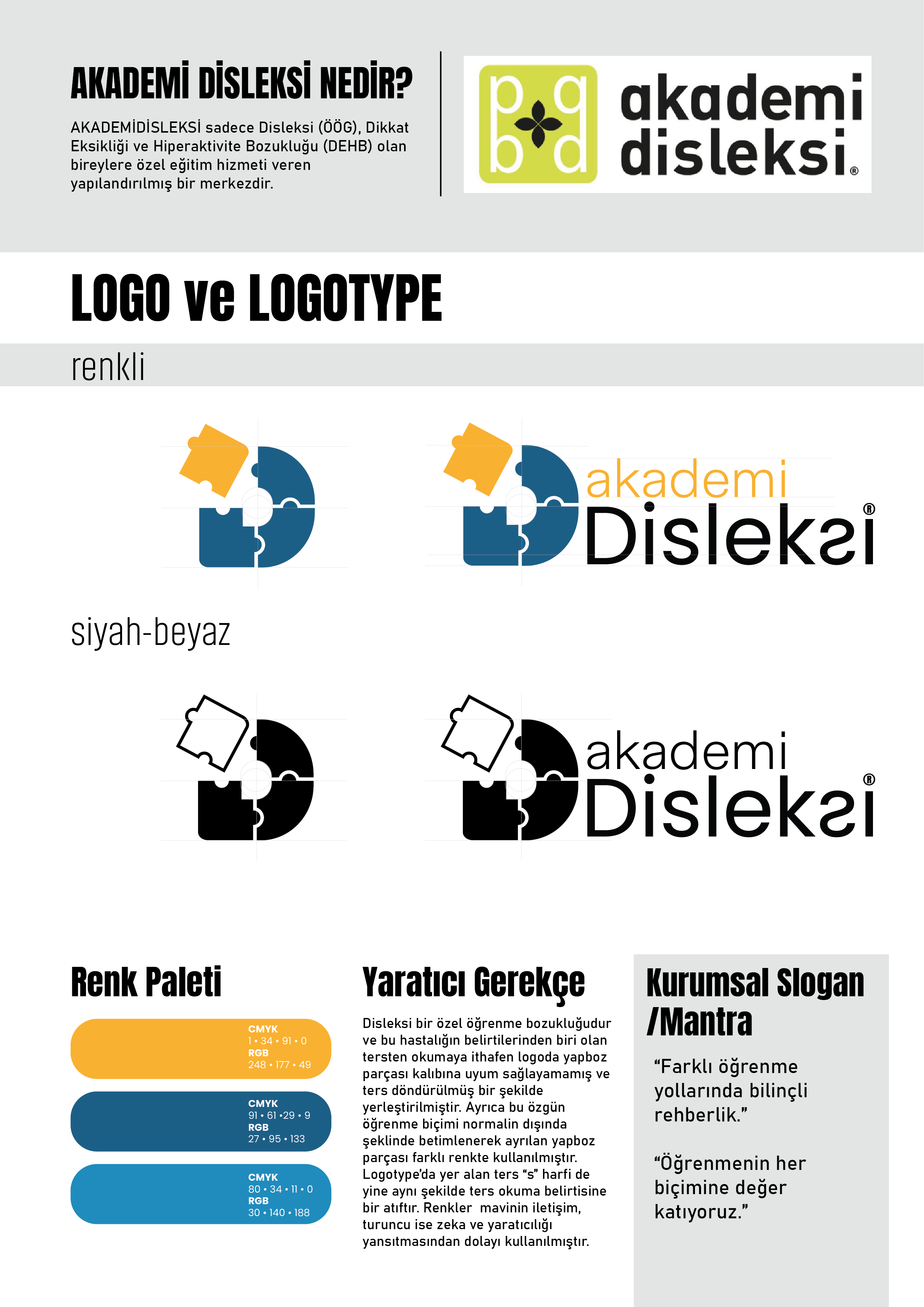 Akademi Disleksi Logo Tasarımı