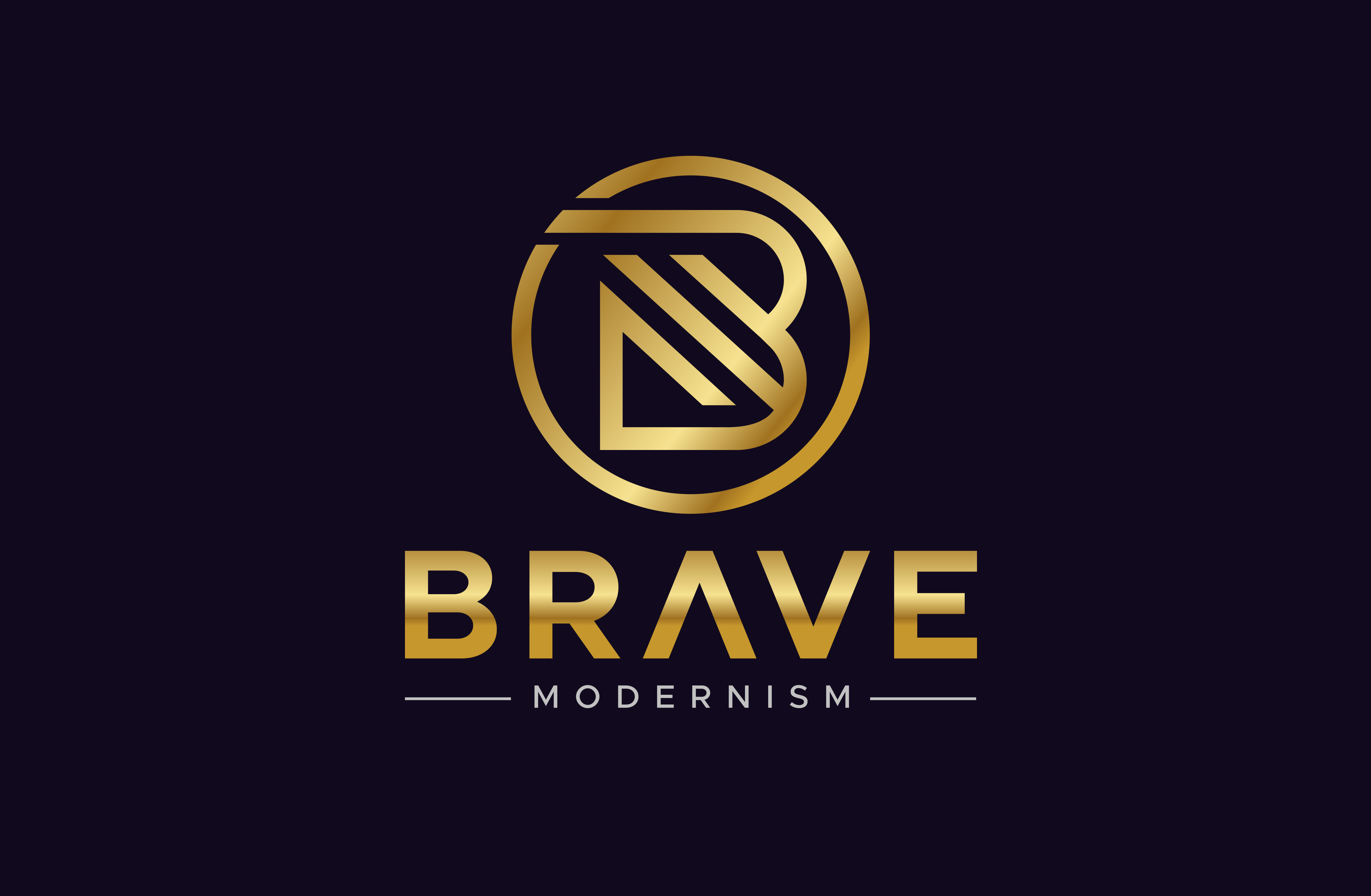 B Modern Logo