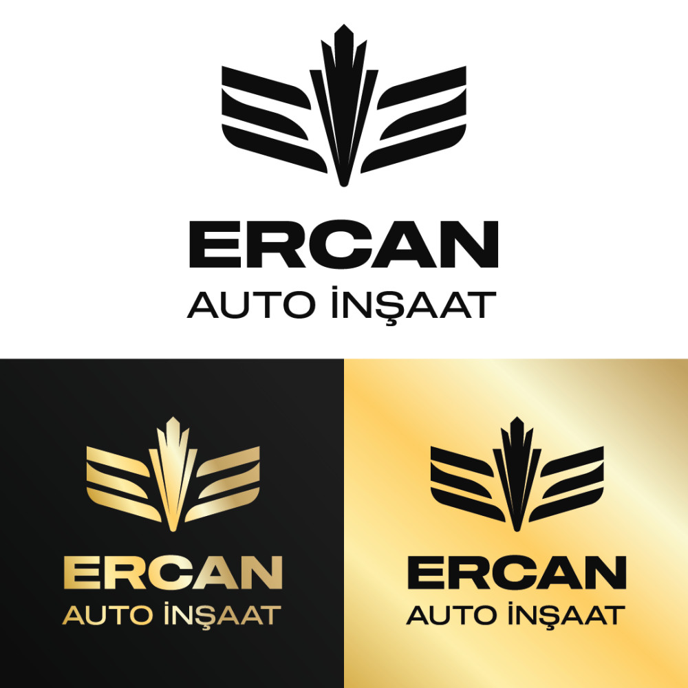 Ercan Auto İnşaat için Yaratıcı Logo Tasarımı